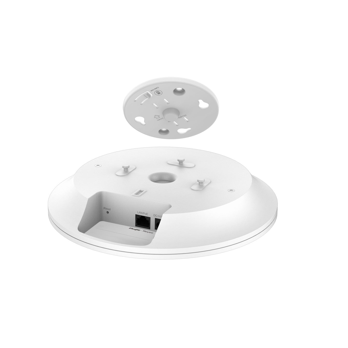 Punto de acceso Ruijie Wi-Fi 6 de techo para interior 360°, doble banda. 2976 Mbps, 512 usuarios RGRAP2266