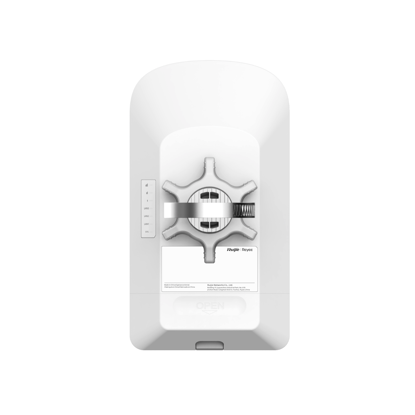 Kit punto a punto Ruijie preconfigurado, 1 km, administrable en la nube, banda 5 GHz, MU-MIMO 2X2 RGEST350G