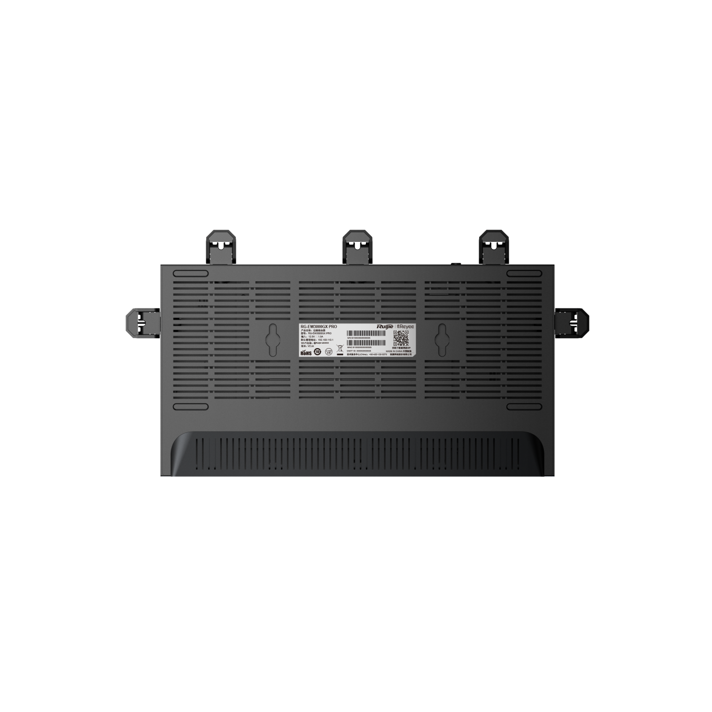 Router Ruijie inalámbrico Gigabit de Doble Banda Wi-Fi 6, Ideal para Juegos, 1 x Puerto WAN Base-T RGEW3000GXPRO