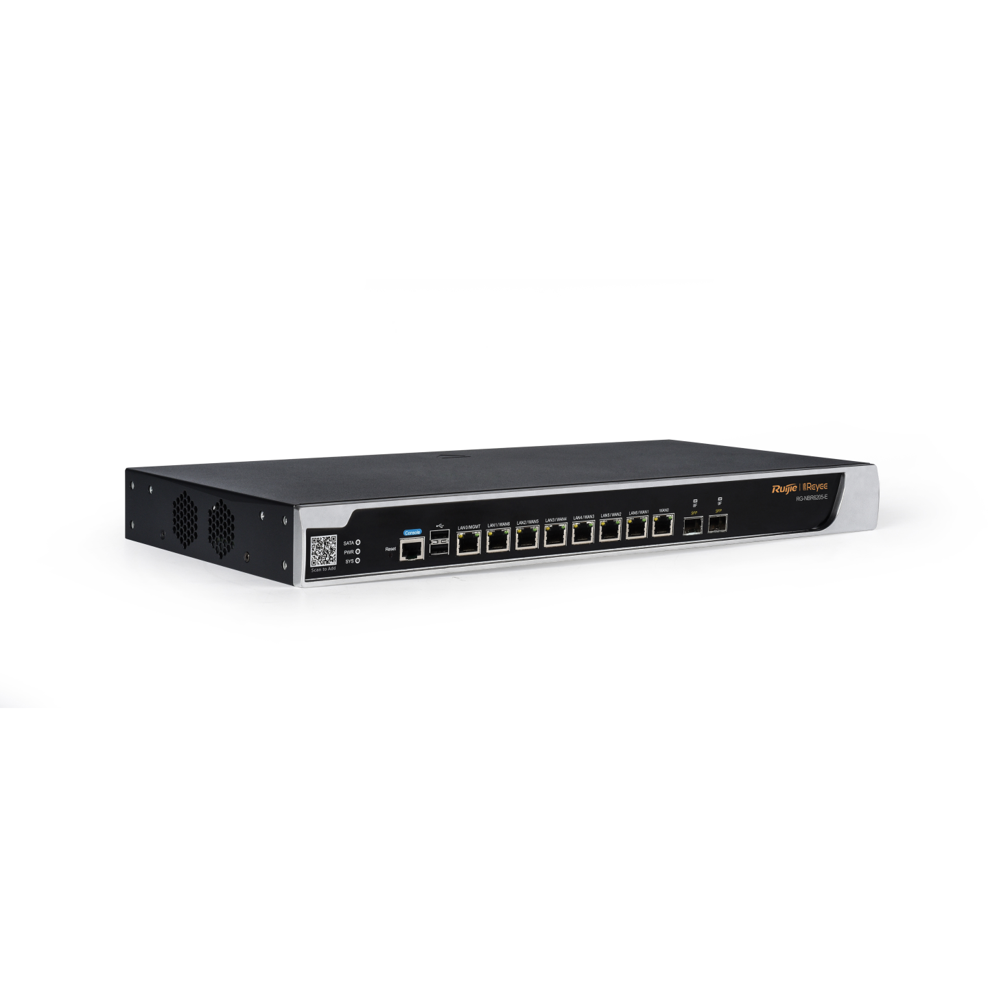 Router de seguridad de alto rendimiento gestionable en la nube, 2 puertos SFP, hasta 500 clientes RGNBR6205E