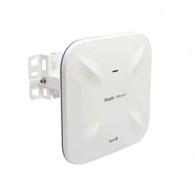 Punto de Acceso Ruijie Wi-Fi 6 Industrial para Exterior / 360° / Filtros Anti Interferencia y Auto Optimización