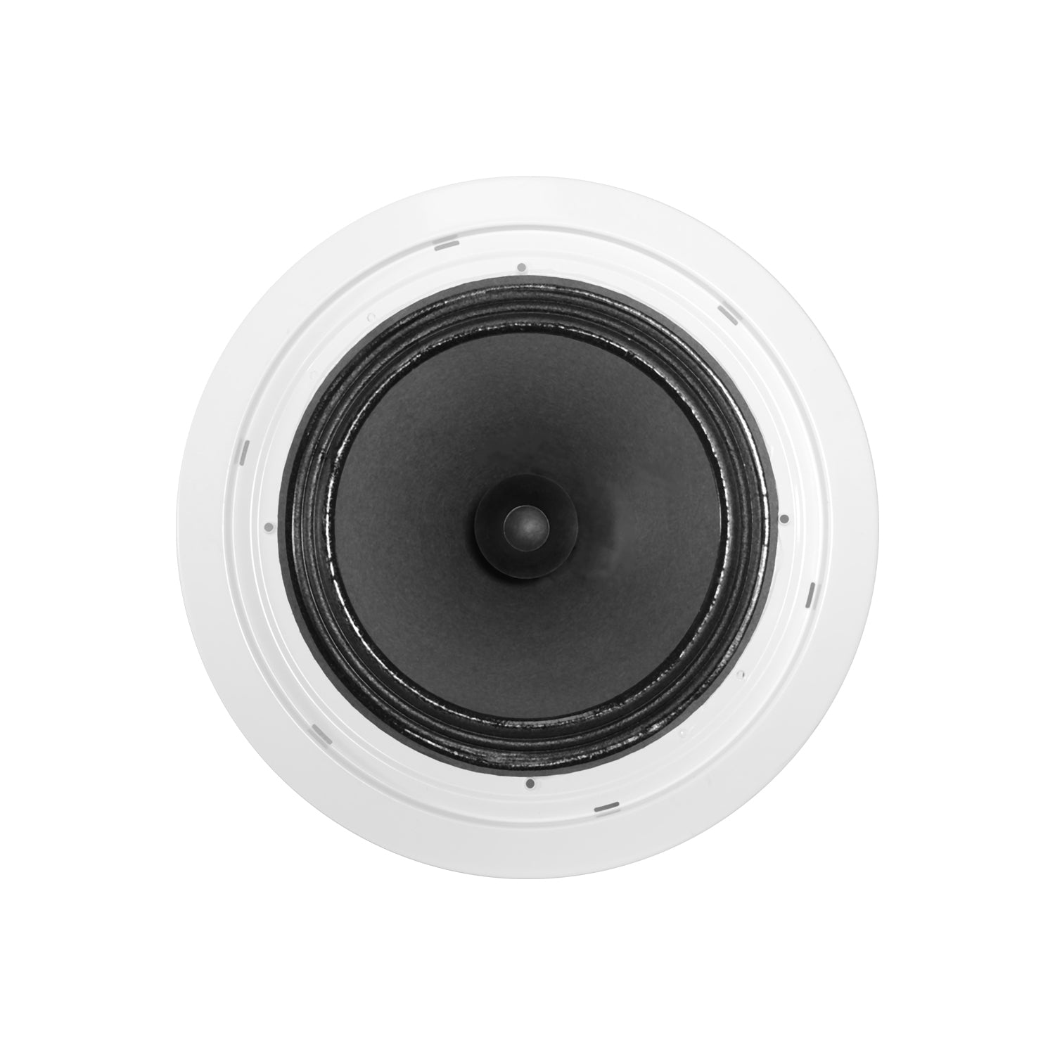 Parlante SKAUDIO Blanco, Techo, Metal 100/70v, 5/10W, 8 pulgadas.