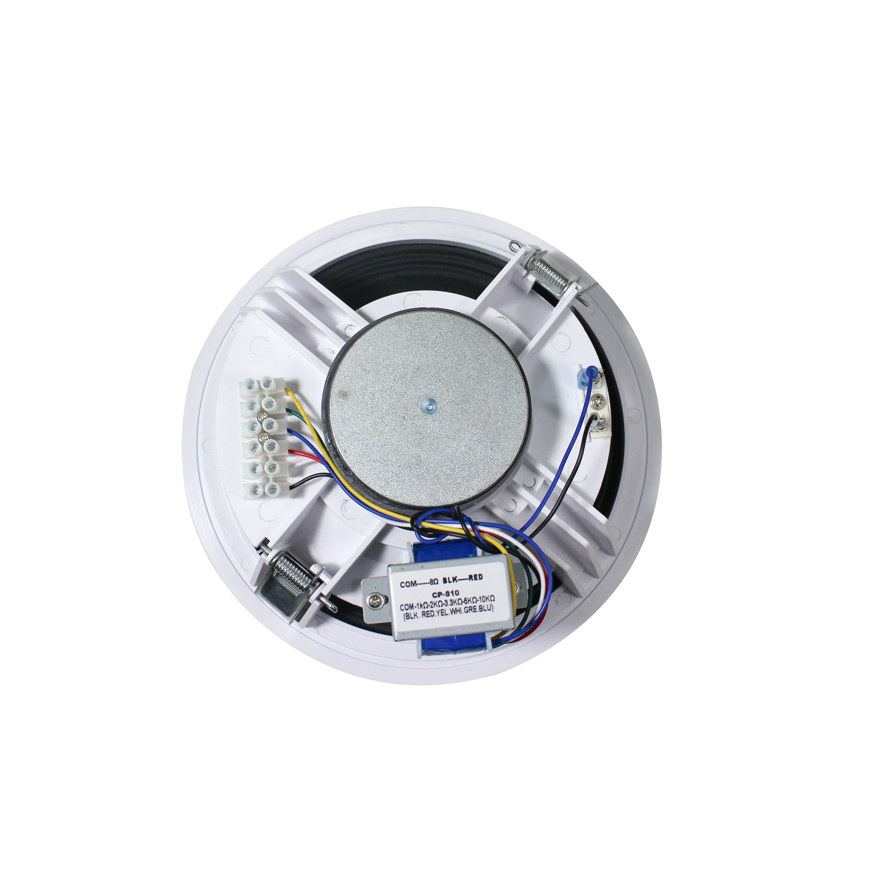 Parlante SKAUDIO de Techo, Color Blanco, 100/70v, 5-10w, 8 Pulgadas.