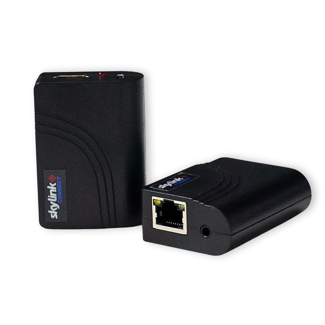 EXTENDER HDMI ACTIVO DE 1 CANAL SKYLINK, 60 MTS, CONTROL REMOTO INFRARROJO, CABLE USB-A A TIPO-C