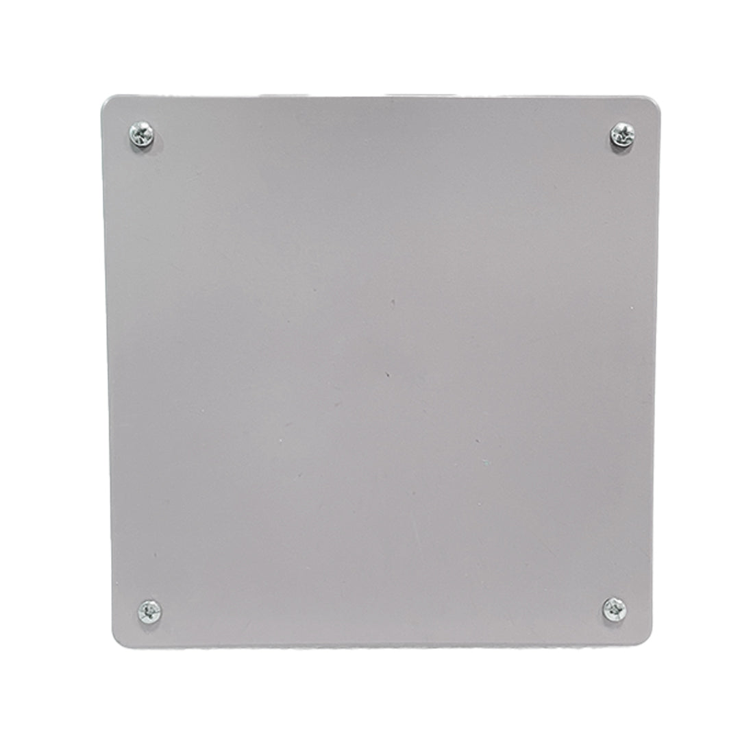 CAJA SKYLINK 6X6X4 DE REGISTRO PVC COLOR GRIS / EXTERIOR /  PESADA