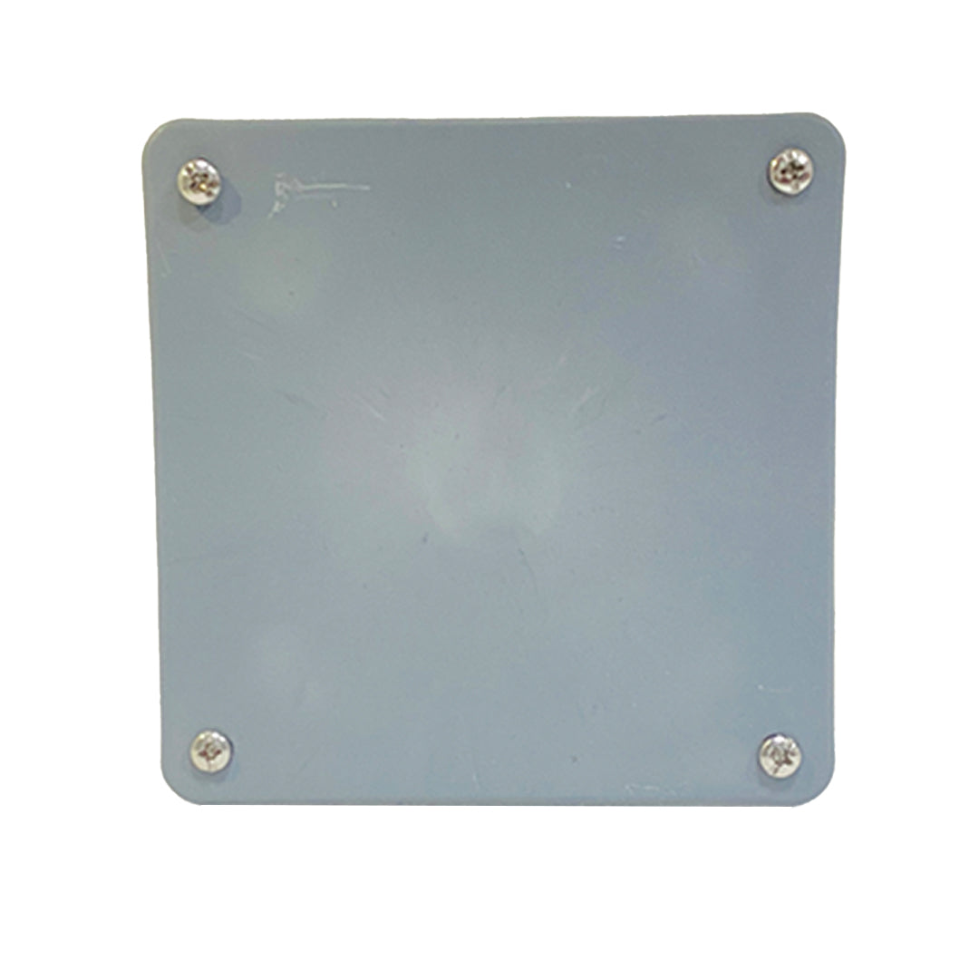 CAJA SKYLINK 8X8X4 DE REGISTRO PVC COLOR GRIS / EXTERIOR /  PESADA