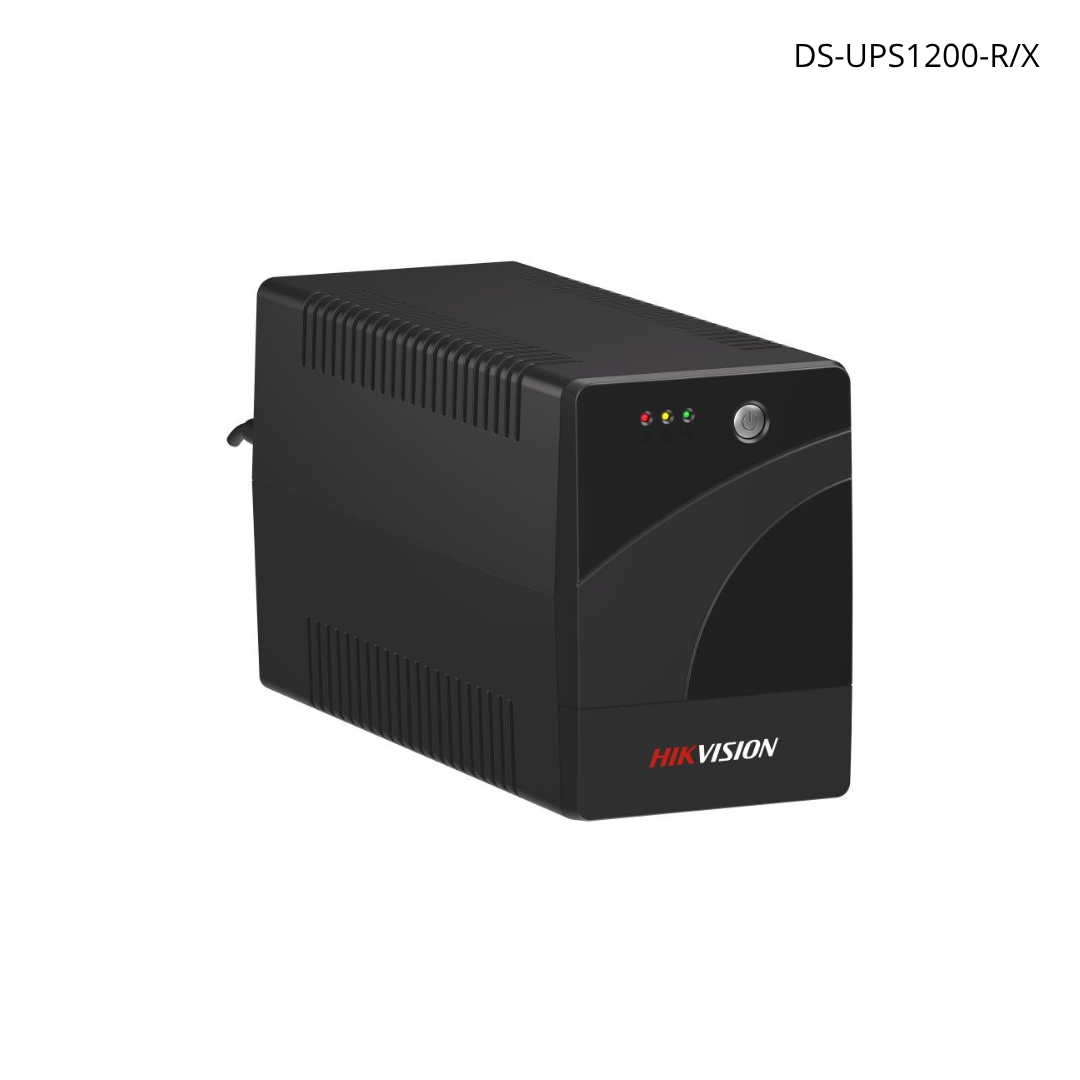 UPS HIKVISION 1200VA 720W, protección contra sobrecarga, LED 110/120VAC | DS-UPS1200-R/X