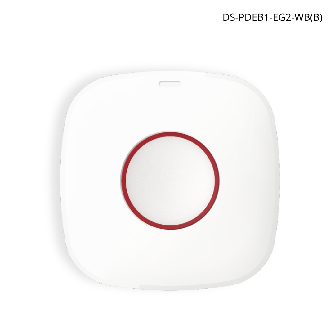 Botón de pánico HIKVISION IP66 inalámbrico AXPRO | DS-PDEB1-EG2-WB(B)