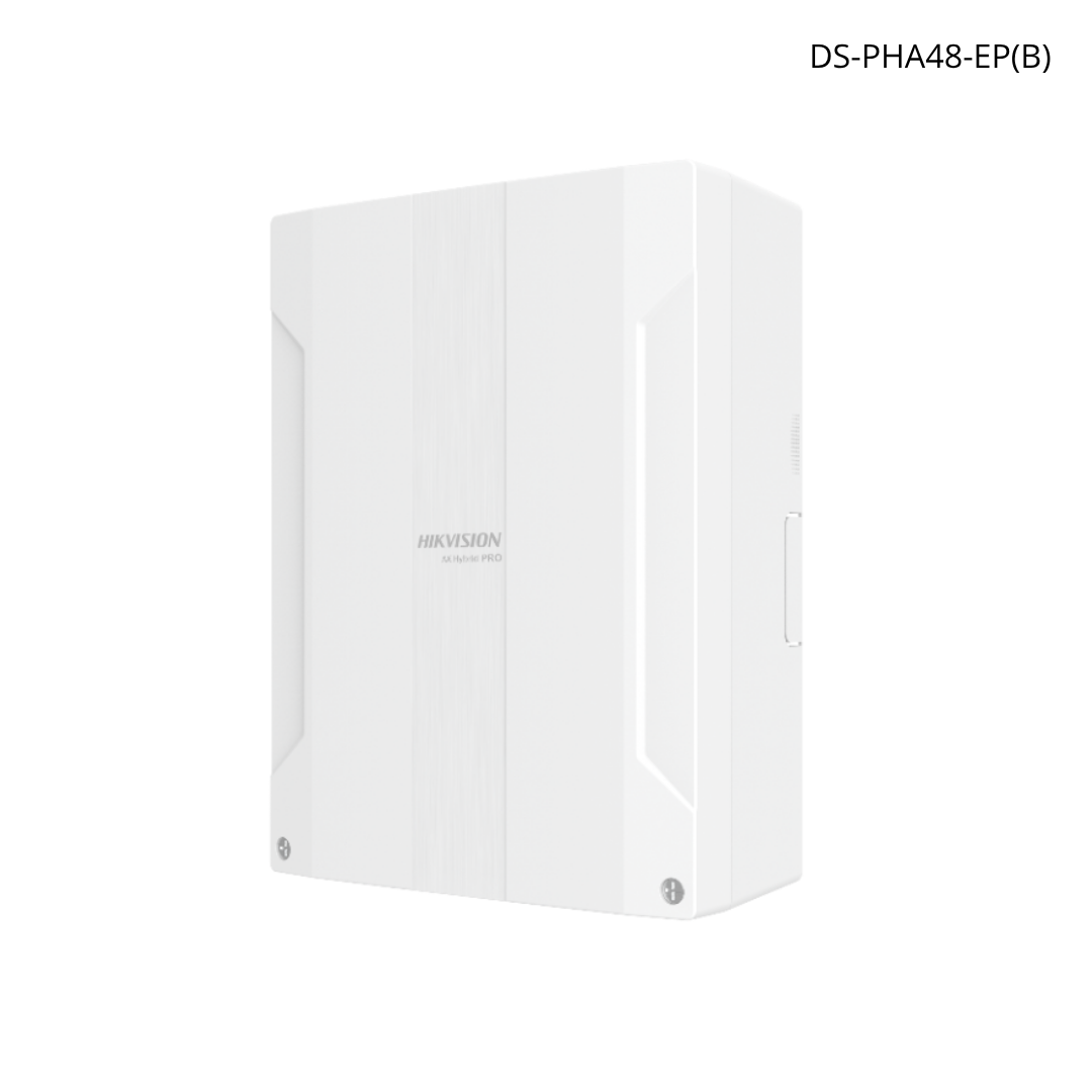 Panel de alarma HIKVISION AXPRO híbrido, 8 zonas integradas y 40 zonas expandibles TCP/IP 110 V | DS-PHA48-EP(B)