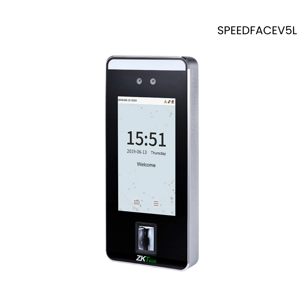 ZKTeco SpeedFace V5L face and fingerprint terminal