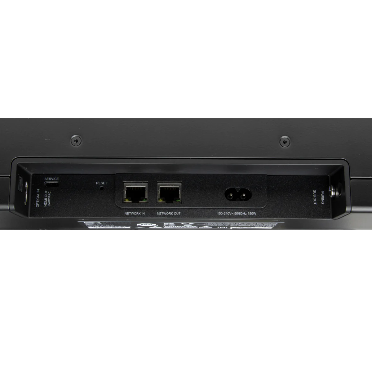 Barra de Sonido de 3 canales (LCR). Dolby DTS, Wifi, Compatible con Asistentes de Voz, AirPlay, Alexa Cast , Chromecast, VSSL SX.