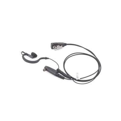 Micrófono TXPRO de Solapa con Audífono Ajustable al oído. Para NXRADIO TE-390, HYT TC610P/TC780.