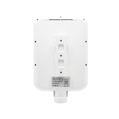 Switch Witek 4 Puertos Gigabit POE / Exterior / No administrable / 65 W.