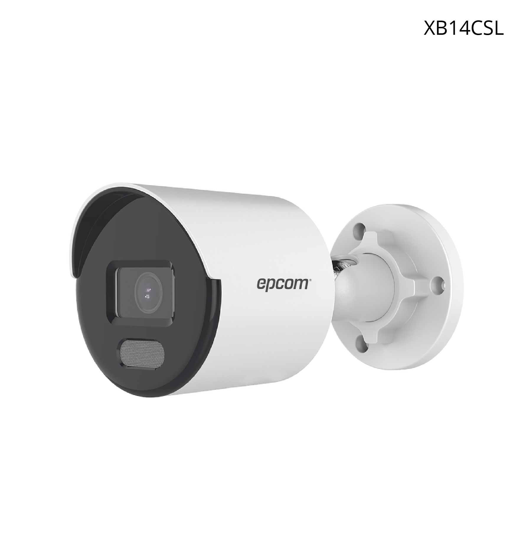 Cámara Epcom Bala IP 4 MP, Color Plus, Lente 2.8 mm, 30 MTS IR, IP67, SensePlus.