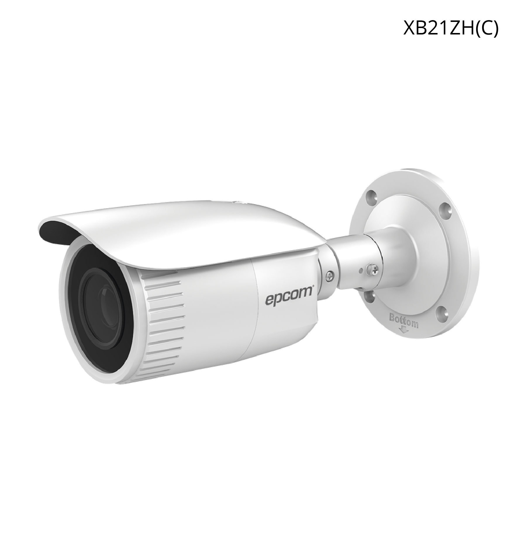 Cámara Epcom Bala IP 2 MP, Lente Motorizado, IP67, 50 MTS IR EXIR, POE.
