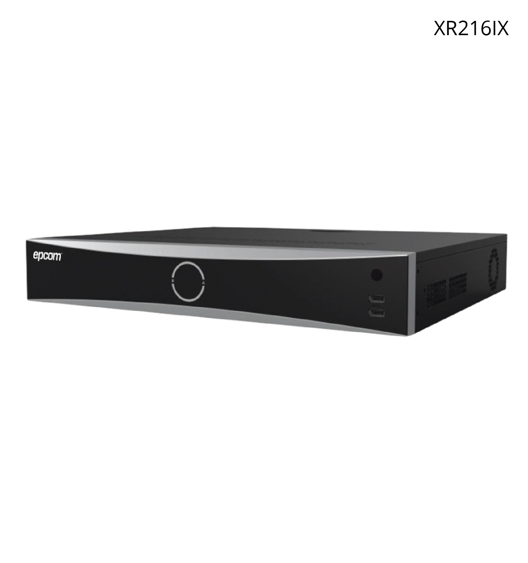 NVR Epcom de 12 MP, 16 Canales IP, SensePlus y Reconocimiento Facial.