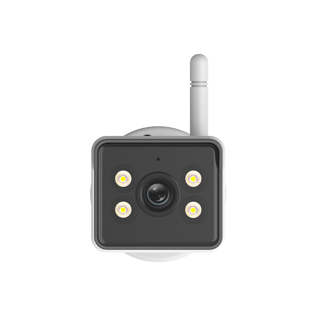 Cámara Wifi Zkteco IP 3MP / IR10-15 Mts / Detección Humana / Compatible Con Alexa