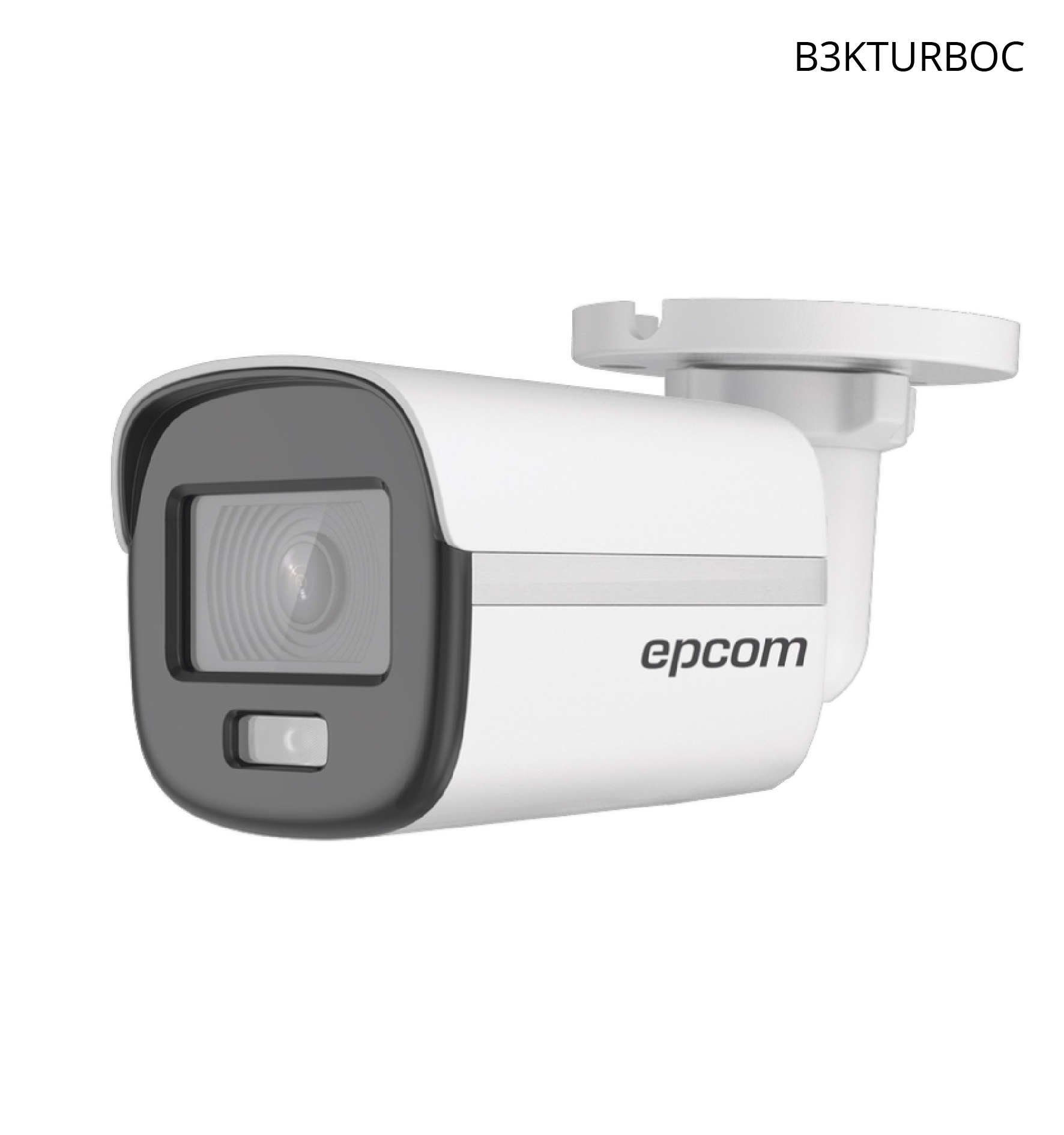Cámara Epcom Bala 3K (5MP) TurboHD, Lente 2.8 mm,  Micrófono Integrado, Imagen a Color 24/7, IP67.