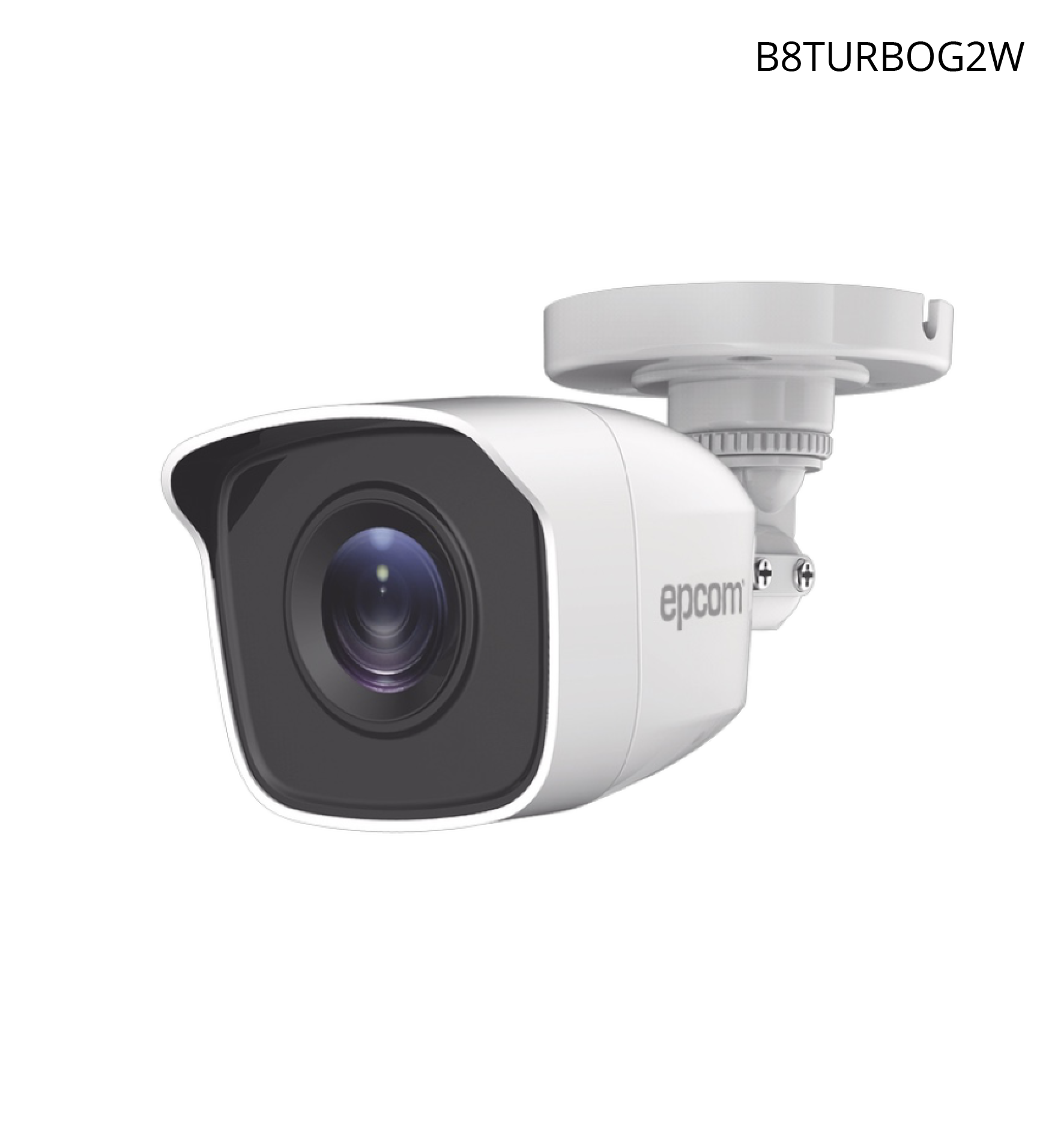 Cámara Epcom Bala 1080p TurboHD, Lente 2.8mm, Metalica, Gran Angular 103°, IP66.