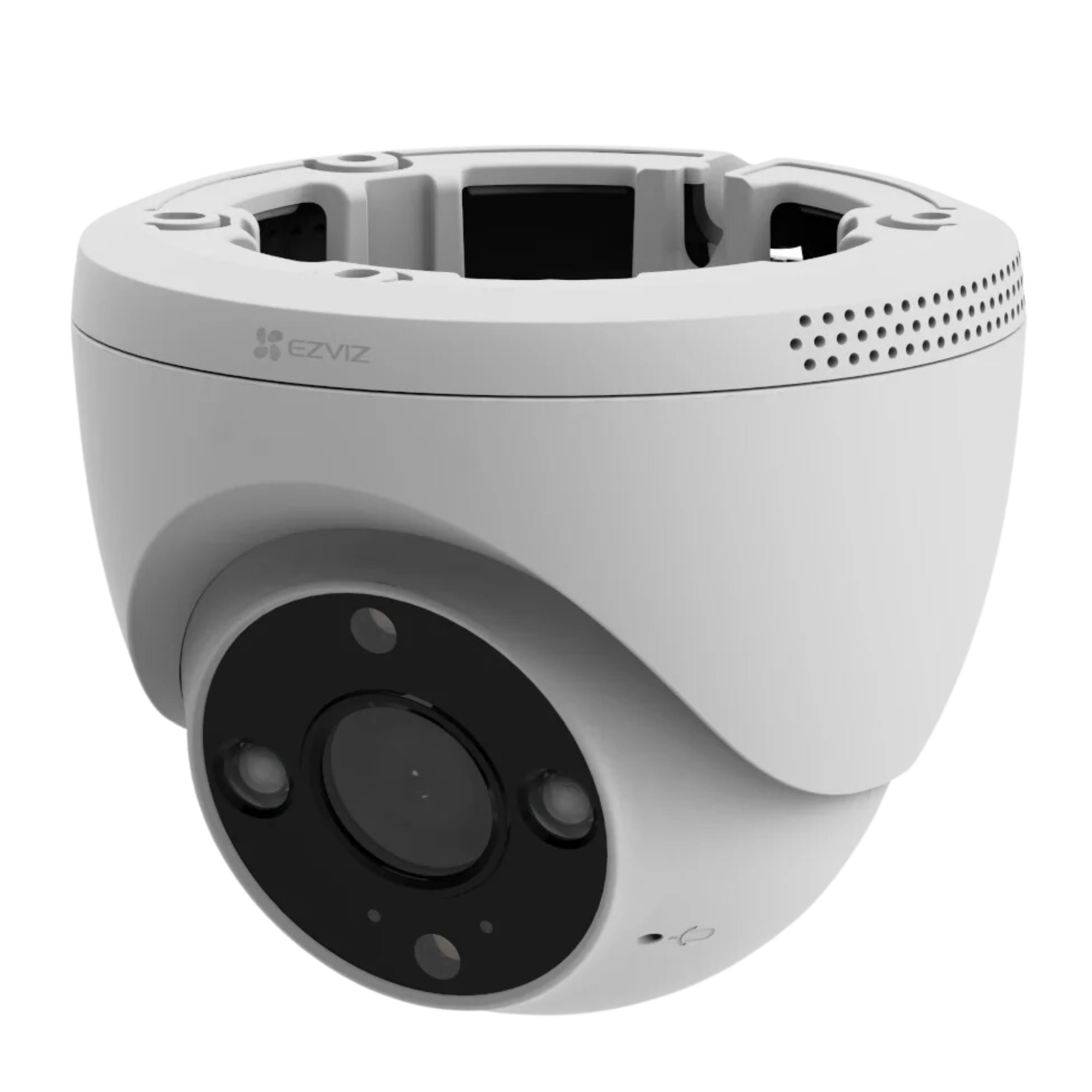 Cámara EZVIZ Wifi, Domo IP 4MP, audio 2 vías, IP67, Detección humana, Sirena, Luz Estroboscópica.