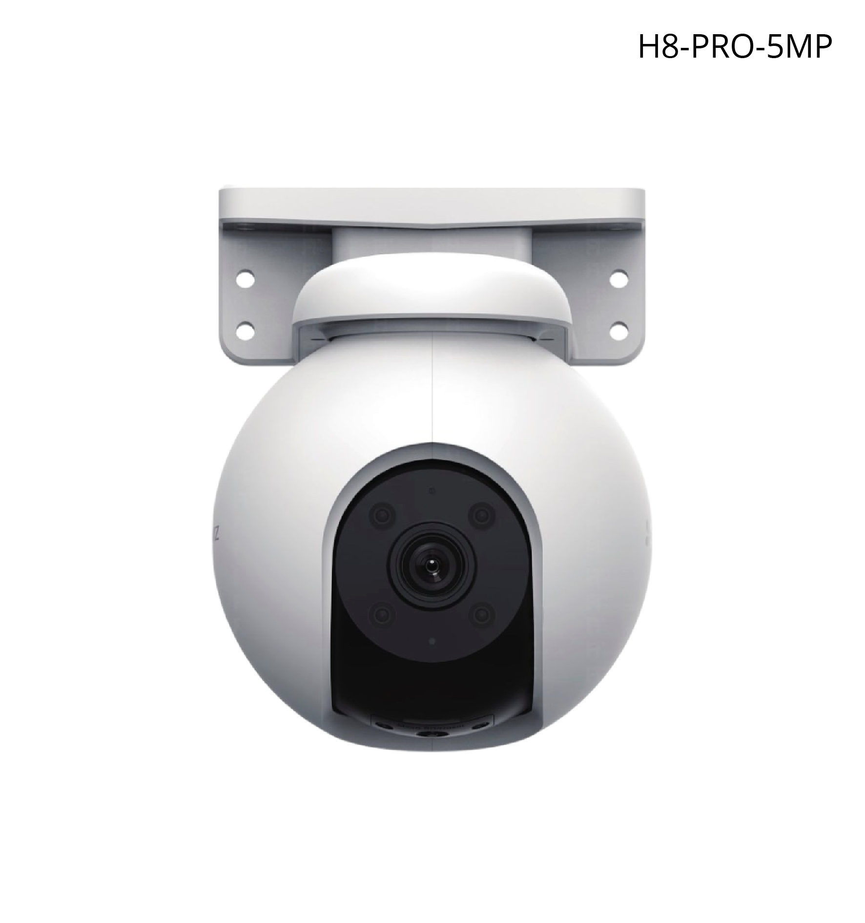 Cámara EZVIZ Wifi, 5MP, 360°, color 24/7, 20 metros, soporta ONVIF, seguimiento humano, hasta 512GB, exterior.