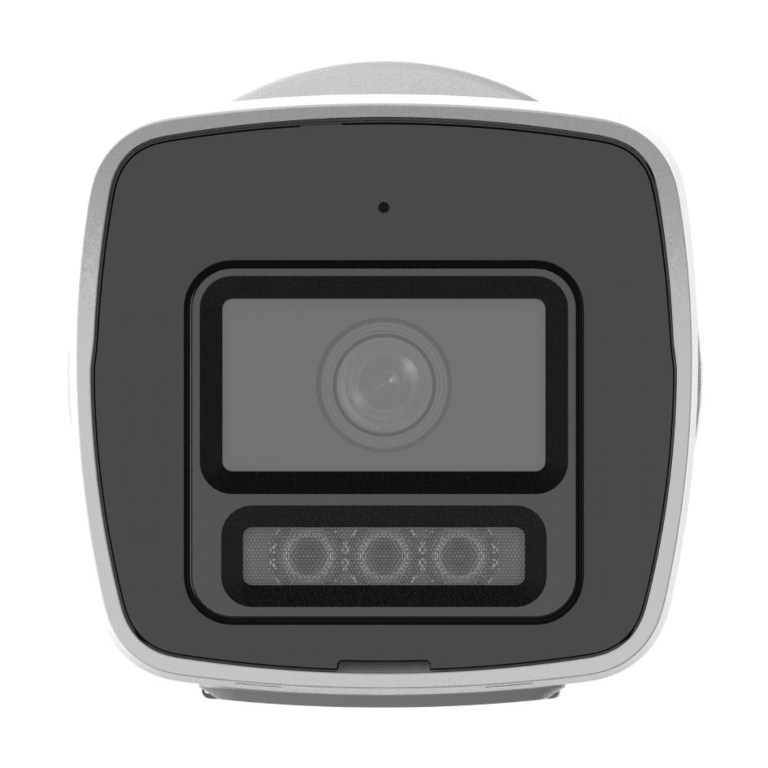 Cámara IP HIKVISION bala 4mp ColorVu 3.0 IR blanca 30 mts audio 2.80 mm IP67 | DS-2CD1047G3-LIU