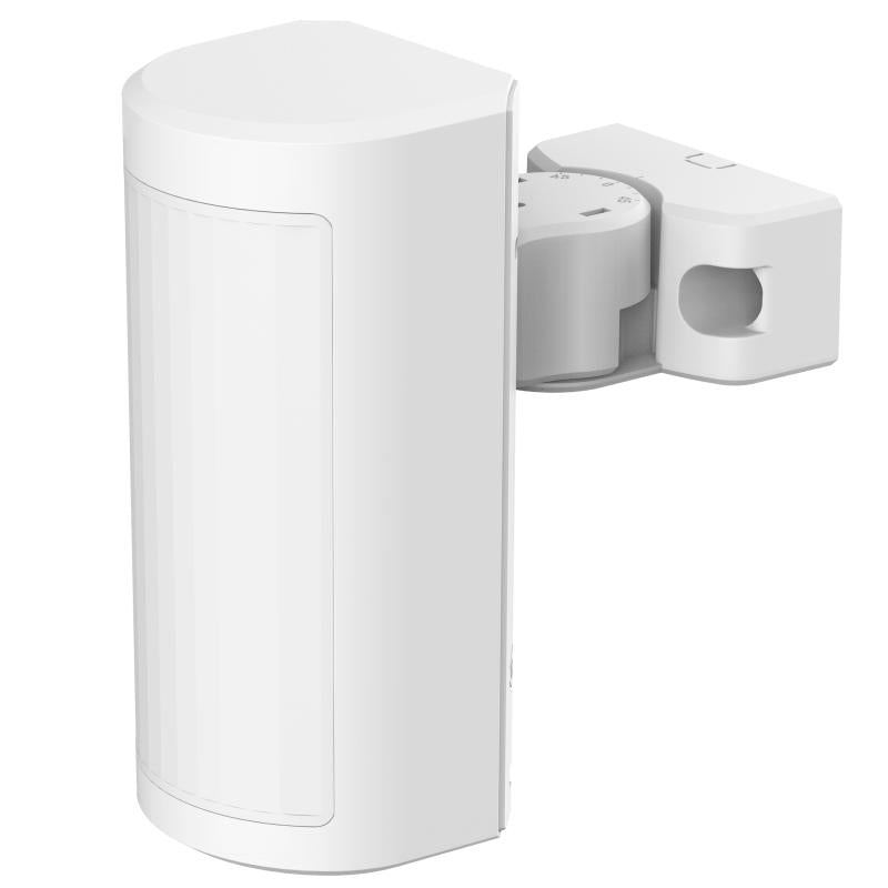 Detector PIR HIKVISION dual-tech exterior IP65 18 m de profundidad, inmunidad mascotas AXPRO | DS-PDP18-HM-WB