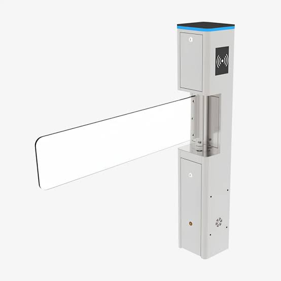 Torniquete de barrera giratoria de un solo carril de cristal ZKTeco | SBT2000S