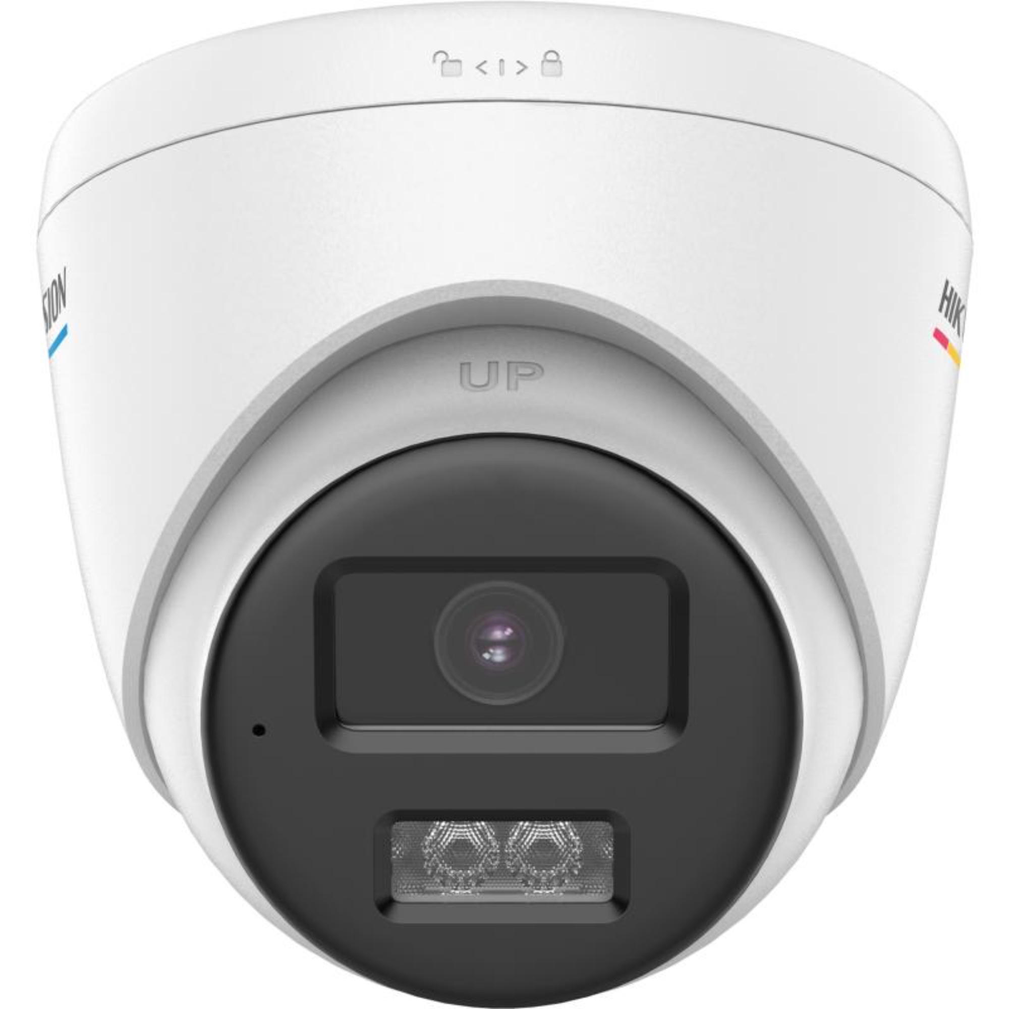 Cámara TurboHD domo 2 MP, audio bidireccional 2 MP ColorVu Smart Hybrid 40 m IP67 | DS-2CE72DF3T-LXTS