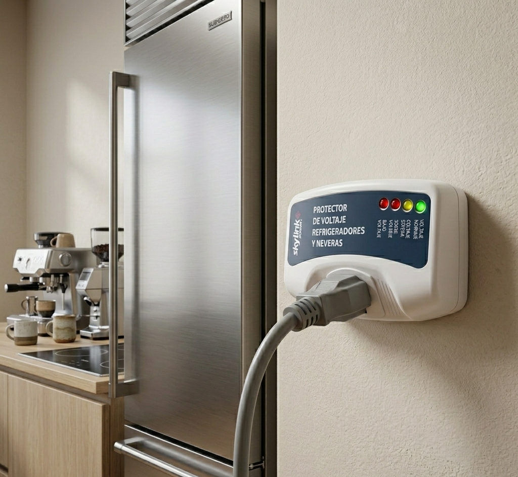 Protector de voltaje SKYLINK 1 conector 90-140 VAC 12A 1440W SUPRESOR 140 JOULES | SK-PV60