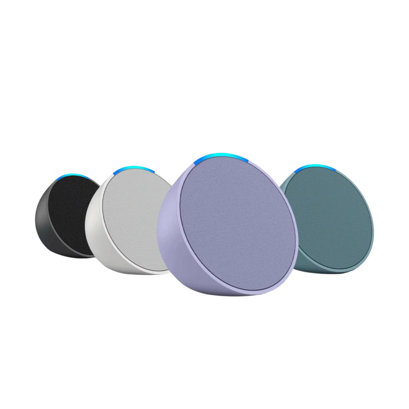 Parlante Inteligente y Compacto con Sonido definido y Alexa. EchoPop