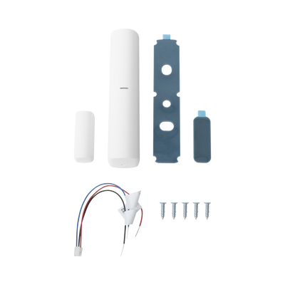 Contacto Magnético Inalámbrico Epcom AX + 2 zonas cableadas 3 en 1.