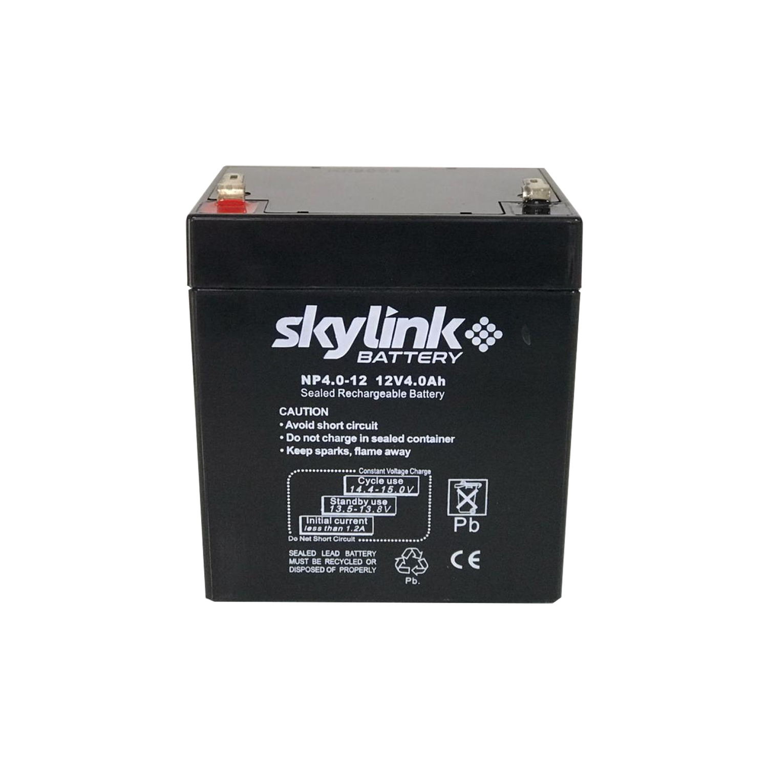 Batería de 4 Amperios Skylink, 12VCD.
