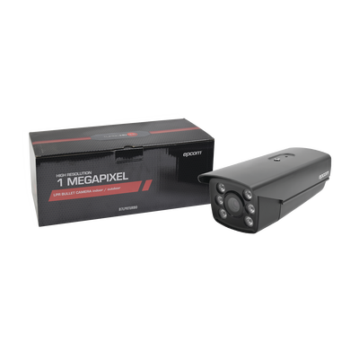 Cámara Epcom 720p TurboHD, Lente Motorizado y Lectura de Placas.