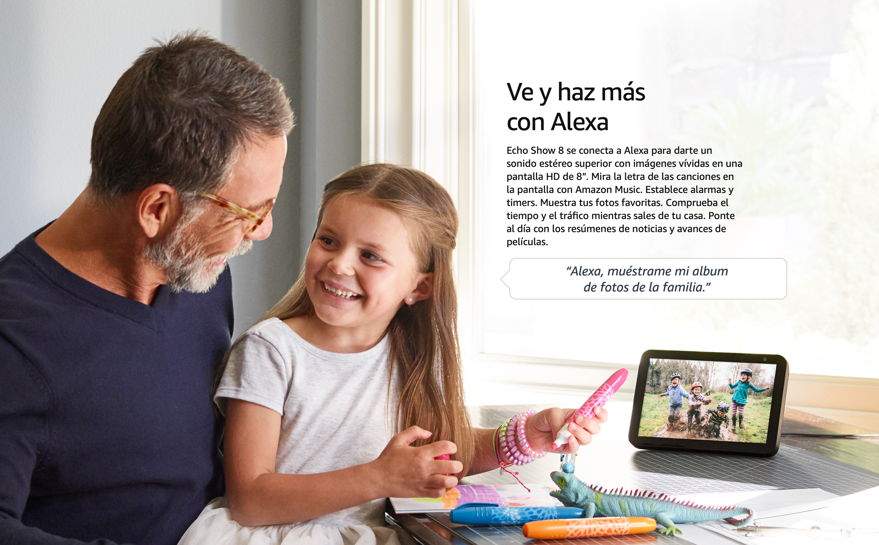 Pantalla Amazon Echoshow 2da Generación / 8 Pulgadas.