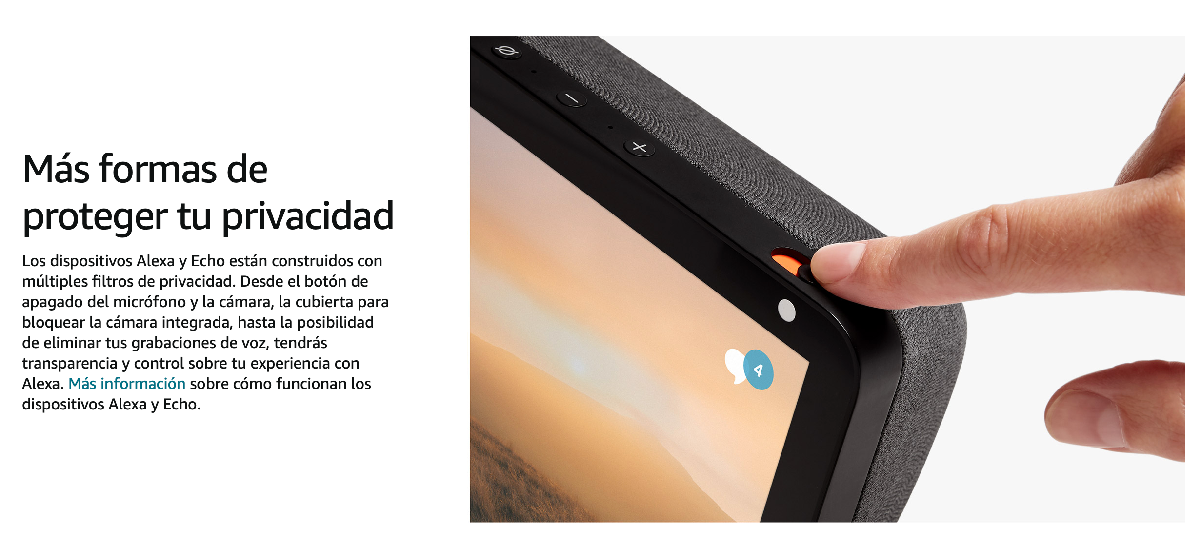 Pantalla Amazon Echoshow 2da Generación / 8 Pulgadas.
