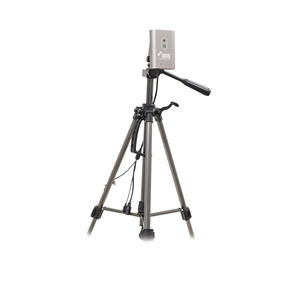 Cámara IDIS IP 1.2MP, Térmica, Termometría, 10 puntos de Detección.