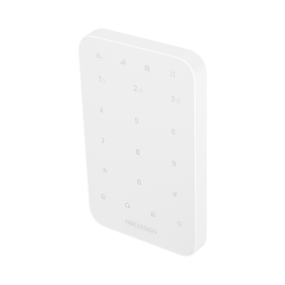 Teclado Inalámbrico Hikvision AXPRO para Armado y Desarmado.