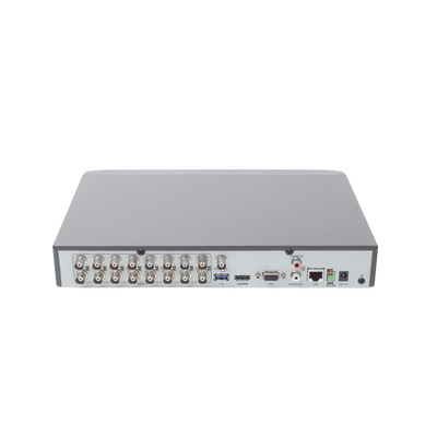 DVR Epcom de 4MP, 16 Canales + 8 Canales IP, Detección de Cuerpo Humano, Audio por coaxitron.