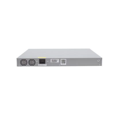Switch Ruijie Administrable de 48 Puertos Gigabit POE + 4 SFP+ para Fibra 10 GB / 370W.
