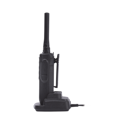 Radio Portátil TXPRO UHF 400-470 MHz, 16 canales, 2 Watts de Potencia.